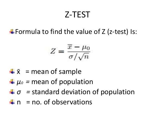 hypothesis test equation explained